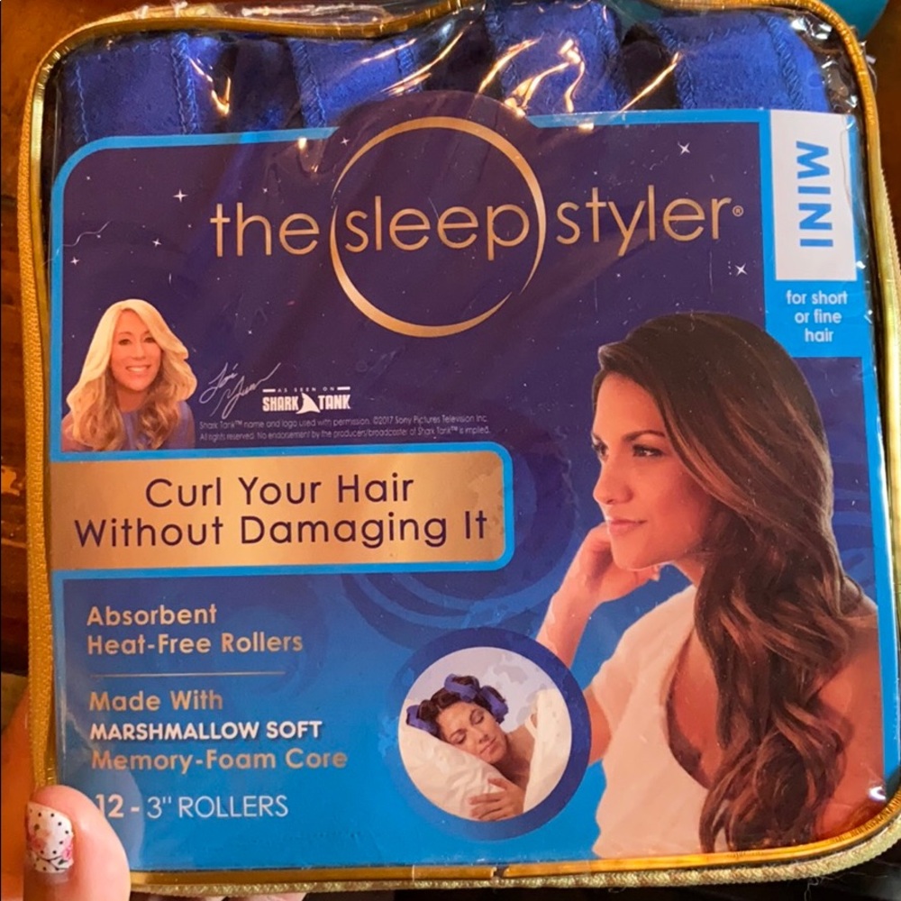 Sleep styler fabric rollers